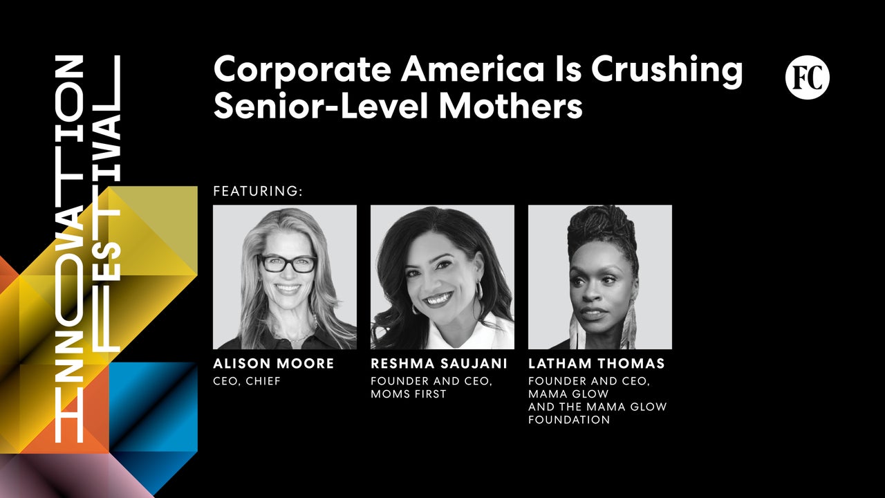 Corporate America is crushing senior-level mothers